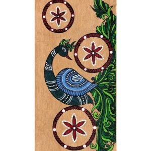 Peacock in Kerala Mural Elegance